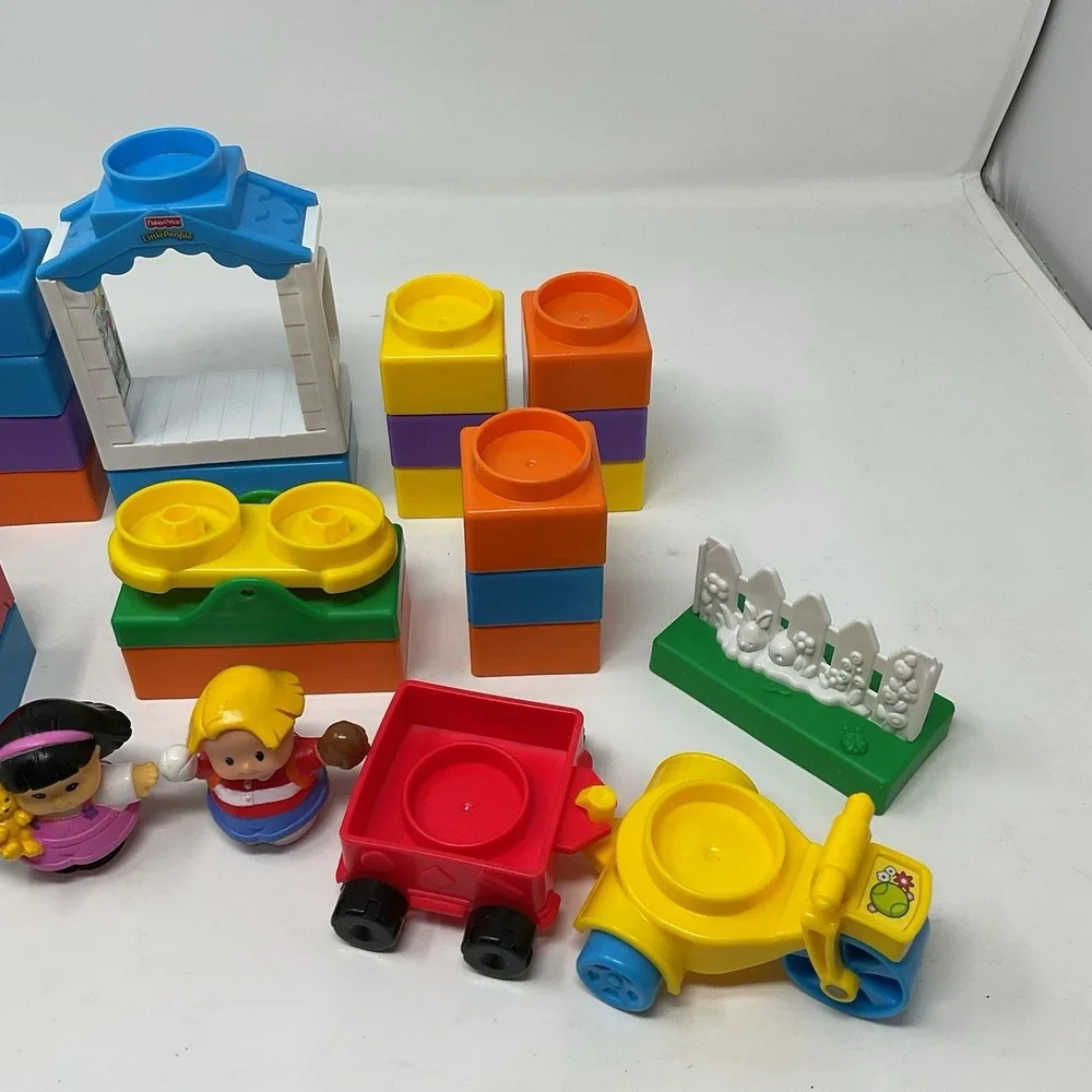 Fisher Price Little People Builders Build N Fun Playground Box Target Toy Blocks